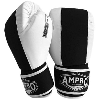 AMPRO GEL FITNESS GLOVE - BLACK/WHITE