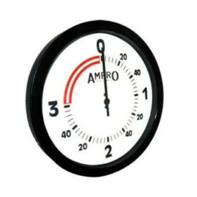 Ampro professional 4 minute boxing analogue wall clock
