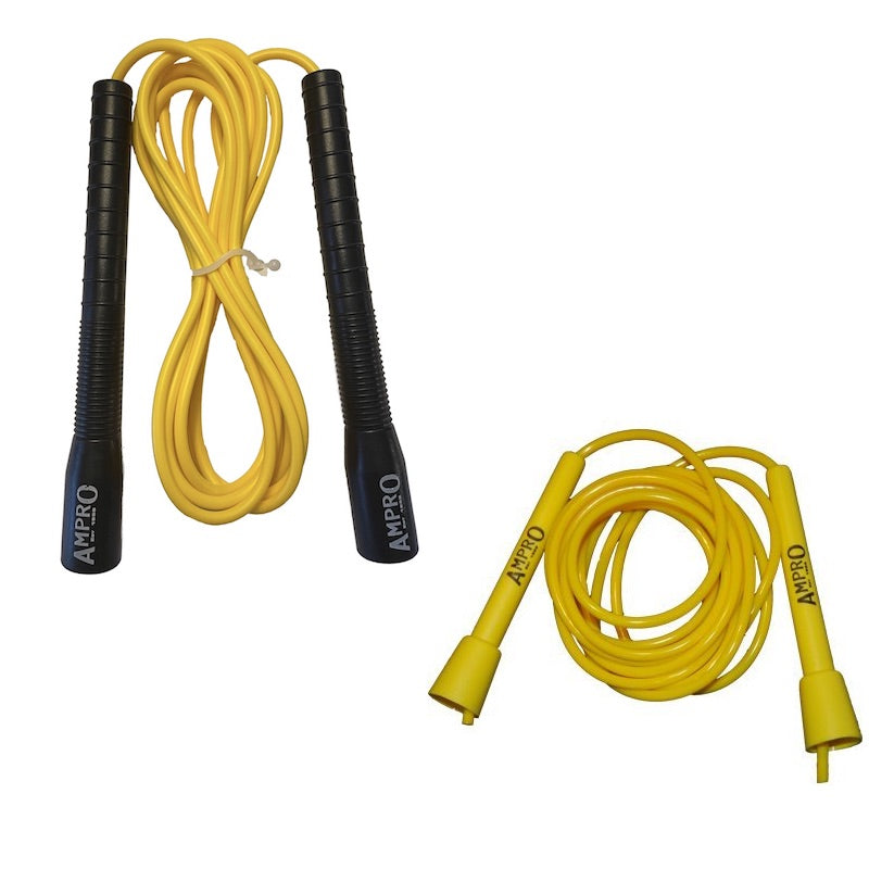 AMPRO Feet Of Flames Duel Jump Rope Set
